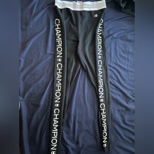 Champion Black Leggings